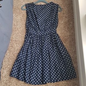 Steven Alan poke a dot blue and green